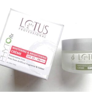 Lotus Professional Whitening & Brightening Creme SPF 25 - 50g