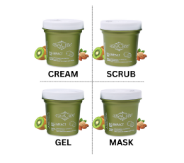 Big Impact Kiwi Facial Set, With Detoxifying Herbel Vidhi Kit Free